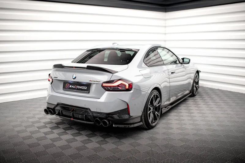 Rear side splitters V.2 — BMW 2 Coupe M240i G42 (2021–)