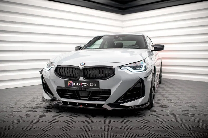 Передний сплиттер V.2 — BMW 2 Coupe M-Pack / M240i G42 (2021–)