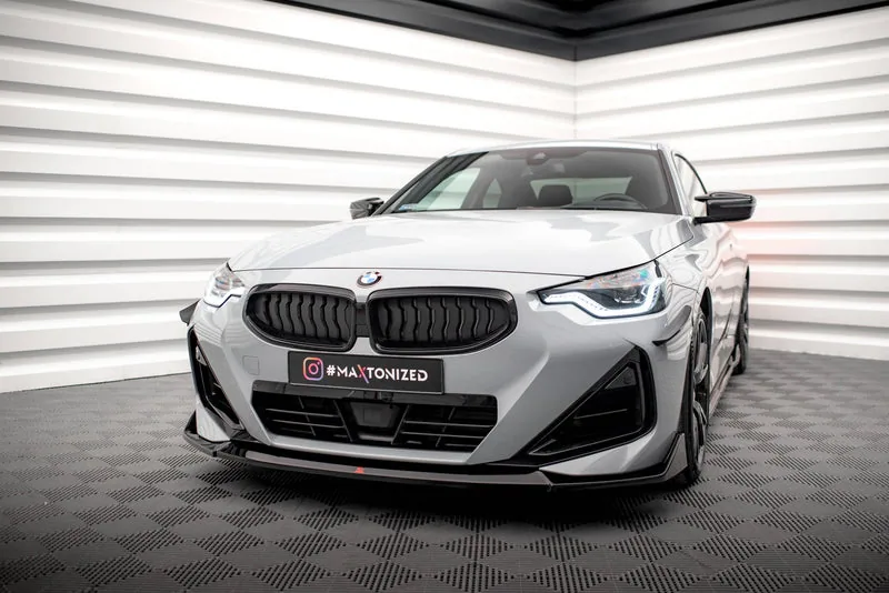 Передний сплиттер V.3 — BMW 2 Coupe M-Pack / M240i G42 (2021–)