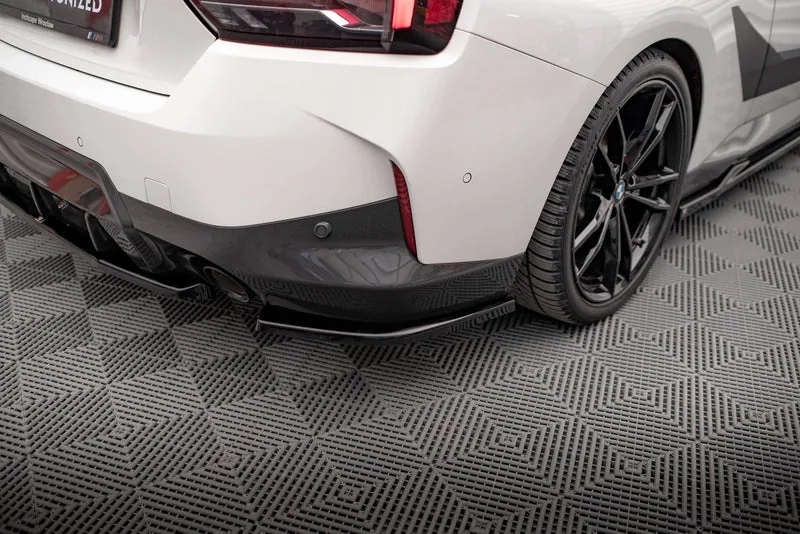 Задние боковые сплиттеры V.2 — BMW 2 Coupe M-Pack G42 (2021–)