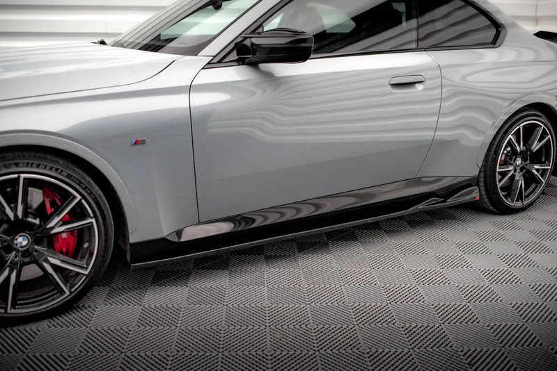 Накладки на пороги V.1 — BMW 2 Coupe M-Pack / M240i G42 (2021–)