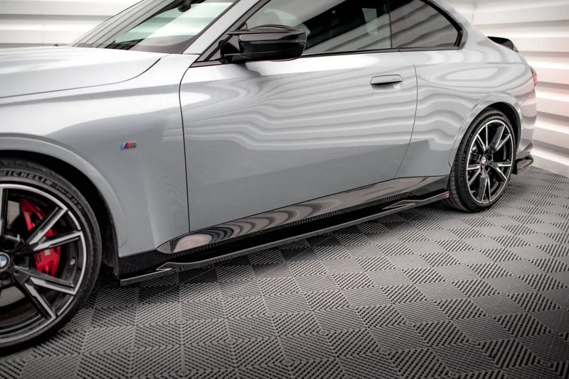 Накладки на пороги V.2 — BMW 2 Coupe M-Pack / M240i G42 (2021–)