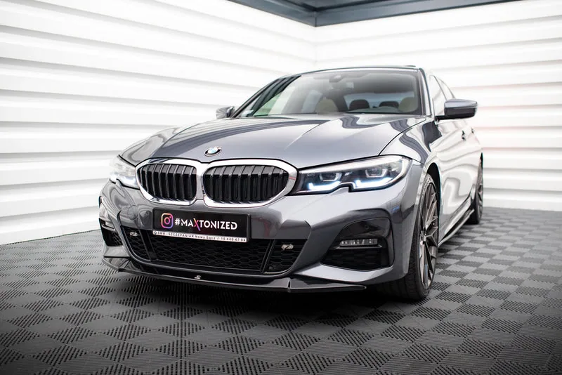 Передний сплиттер V.1 — BMW 3 M-Pack G20 (2018–2022)