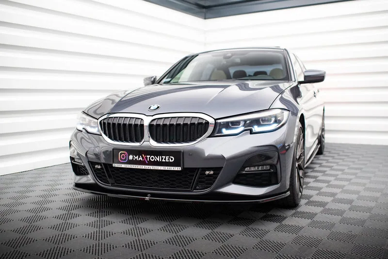 Передний сплиттер V.3 — BMW 3 M-Pack G20 (2018–2022)