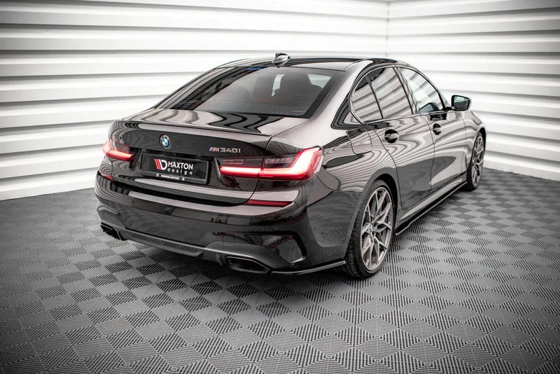 Задние боковые сплиттеры V.4 — BMW M340i G20 / G21 (2018–2022)
