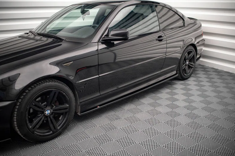 Накладки на пороги V.2 — BMW 3 Coupe M-Pack E46 (1998–2005)