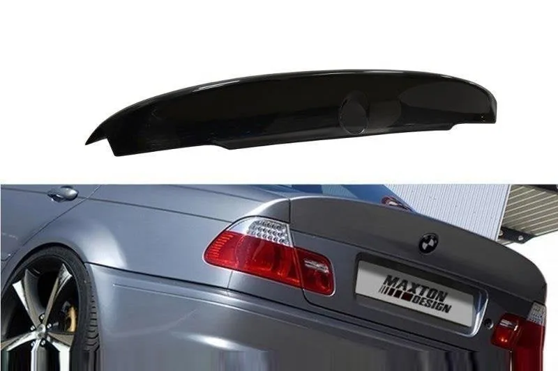 Spoiler — BMW 3 E46 - 4 Door Saloon M3 CSL LOOK (for painting) (1998–2007)