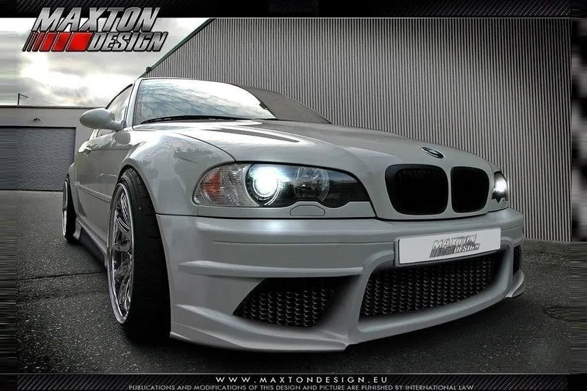 Front splitter — BMW 3 E46 - 4 Door Saloon Generation V (1998–2007)