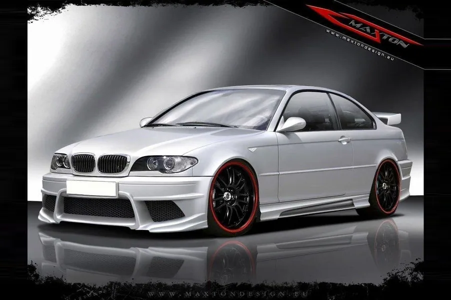 Накладки на пороги — BMW 3 E46 Coupe & Cabrio Generation V (1998–2007)