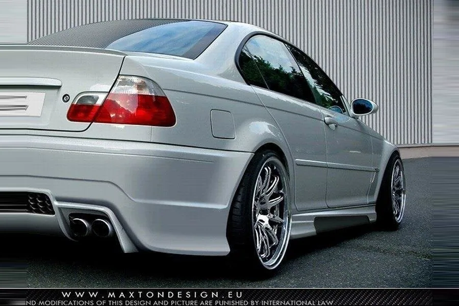 Накладки на пороги — BMW 3 E46 - 4 Door Saloon Generation V (1998–2007)