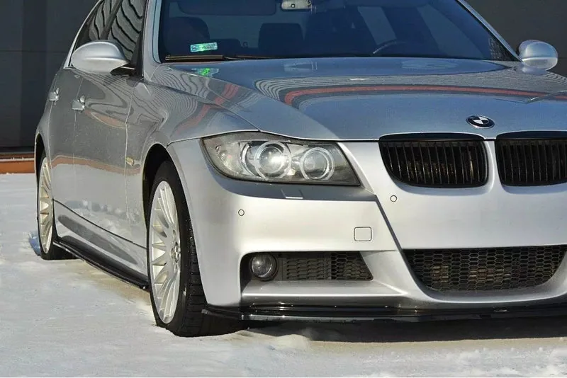 Передний сплиттер V.1 — BMW 3 E90 MPACK (2004–2008)