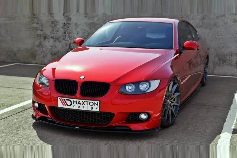 Esisplitter — BMW 3 E92 MPACK ( Model fits M Performance splitters) (2006–2010)