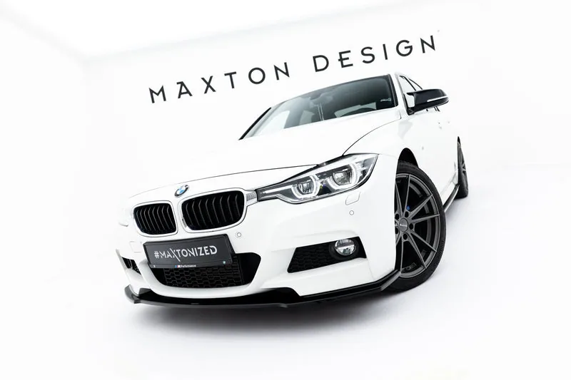 Передний сплиттер — BMW 3 M-Pack F30 / F30 Facelift (2011–2018)