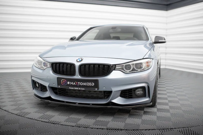 Esisplitter V.1 — BMW 4 Coupe / Gran Coupe / Cabrio M-Pack F32 / F36 / F33 (2013–2020)