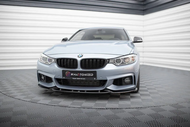 Esisplitter V.3 — BMW 4 Coupe / Gran Coupe / Cabrio M-Pack F32 / F36 / F33 (2013–2020)