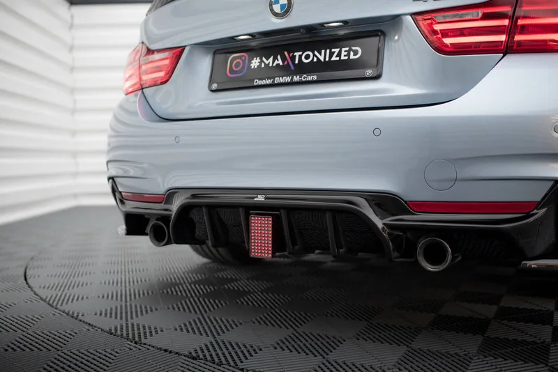 Tagumine difuusor — BMW 4 Coupe / Gran Coupe / Cabrio M-Pack F32 / F36 / F33 (2013–2020)