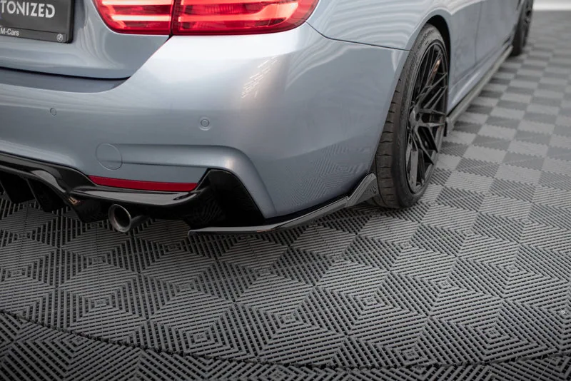 Rear side splitters V.5 — BMW 4 Coupe M-Pack F32 (2013–2020)