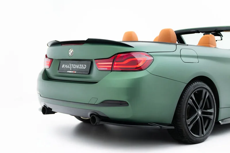 Tagumised küljesplitterid — BMW 4 Cabrio / Coupe F33 / F32 (2013–2020)
