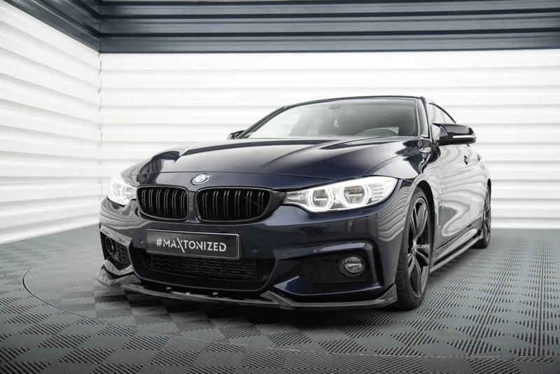 Esisplitter V.5 — BMW 4 Coupe / Gran Coupe / Cabrio M-Pack F32 / F36 / F33 (2013–2020)