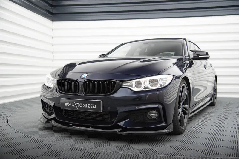 Esisplitter V.6 — BMW 4 Coupe / Gran Coupe / Cabrio M-Pack F32 / F36 / F33 (2013–2020)