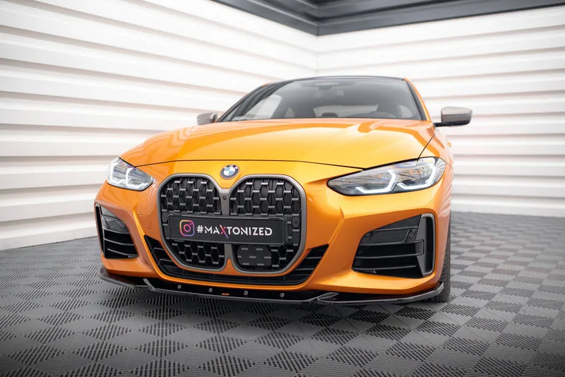 Front splitter V.4 — BMW 4 M-Pack / M440i G22 / G23 / G22 Facelift / G23 Facelift (2020–2024)