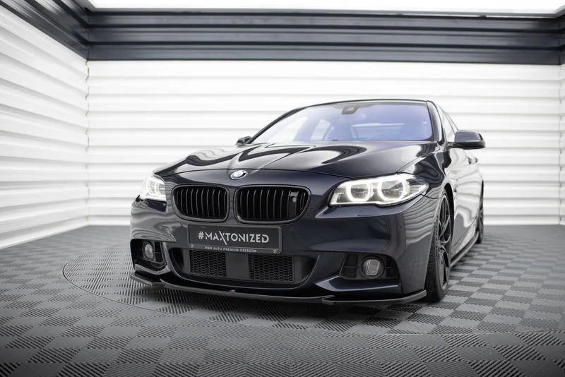 Front splitter V.4 — BMW 5 F10/F11 M-Pack (2010–2017)