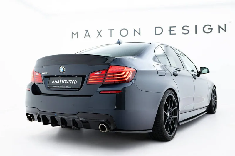 Rear valance V.2 — BMW 5 M-Pack F10 / F11 (Version with two single Exhausts) (2010–2017)