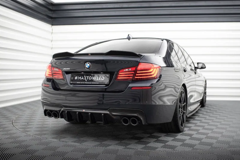 Задний диффузор V.2 — BMW 5 M-Pack F10 / F11 (Version with two double Exhausts) (2010–2017)