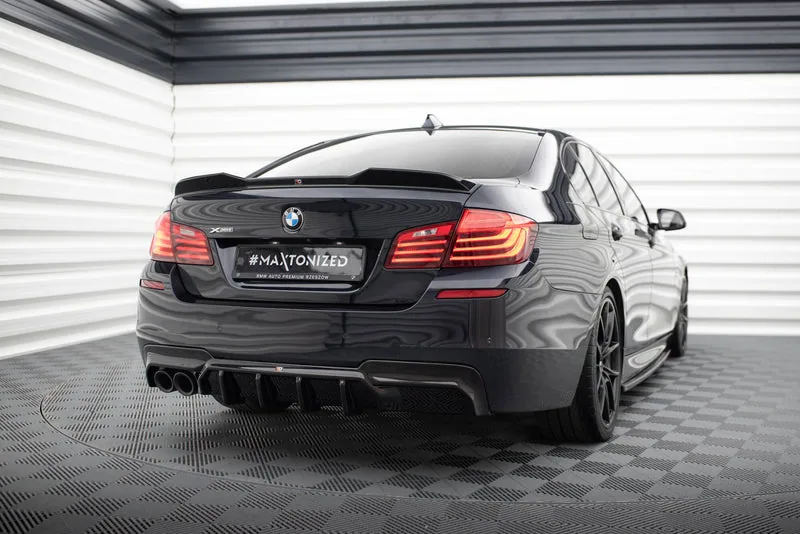 Задний диффузор V.2 — BMW 5 M-Pack F10 / F11 (Version with double Exhaust on one side) (2010–2017)