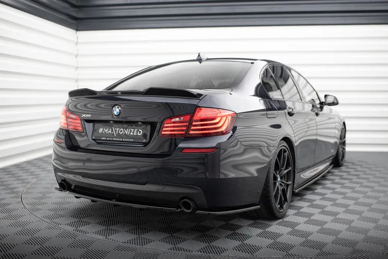 Tagasplitter — BMW 5 M-Pack Sedan /Touring F10/F11 (fits two single Exhaust ends) (2010–2017)
