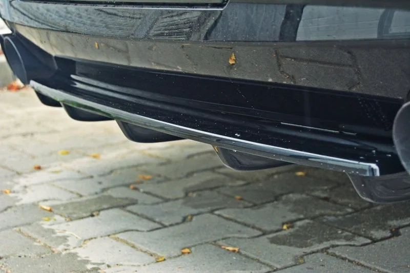 Tagasplitter — BMW 5 M-Pack Sedan /Touring F10/F11 (fits two double Exhaust ends) (2010–2017)