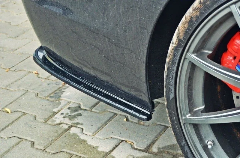 Tagumised küljesplitterid — BMW 5 M-Pack Sedan /Touring F10/F11 (fits two double Exhaust ends) (2010–2017)