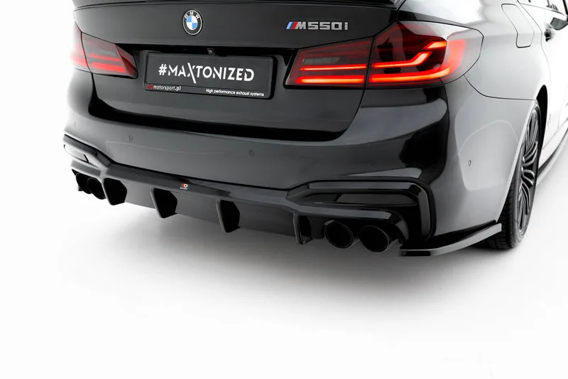 Задний диффузор — BMW M550i / 5 M-Pack Sedan / Touring G30 / G31 (2017–2020)