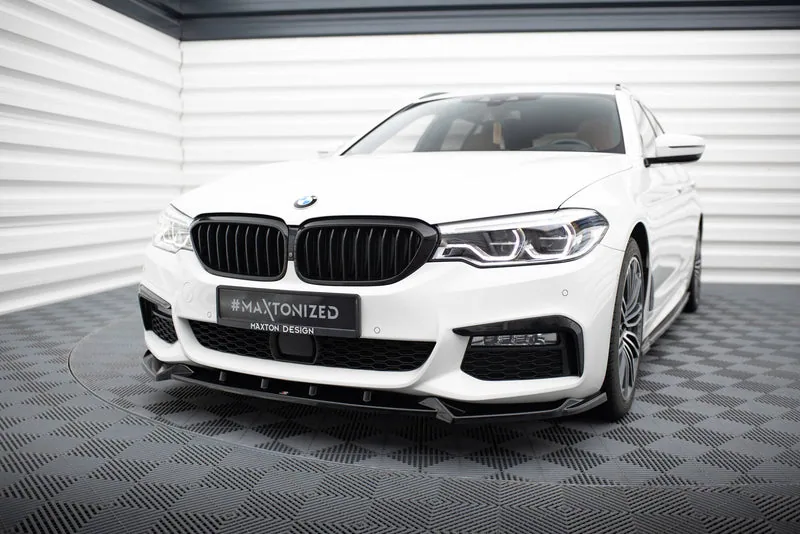 Front splitter V.4 — BMW 5 M-Pack / M550d / M550i G30/ G31 M-Pack (2017–2020)