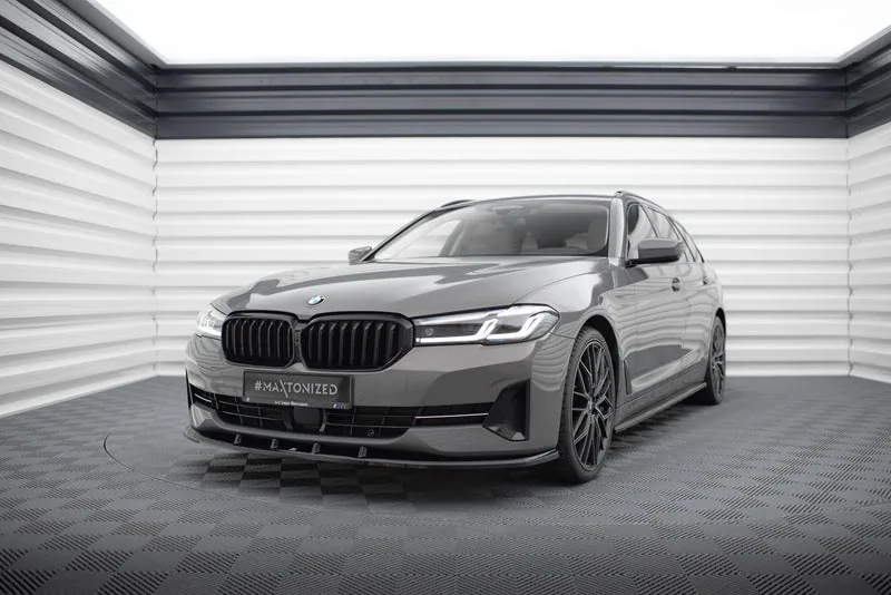 Передний сплиттер V.1 — BMW 5 G30 / G31 Facelift (2017–2020)