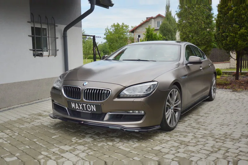 Esisplitter — BMW 6 Gran Coupé (2011–2015)