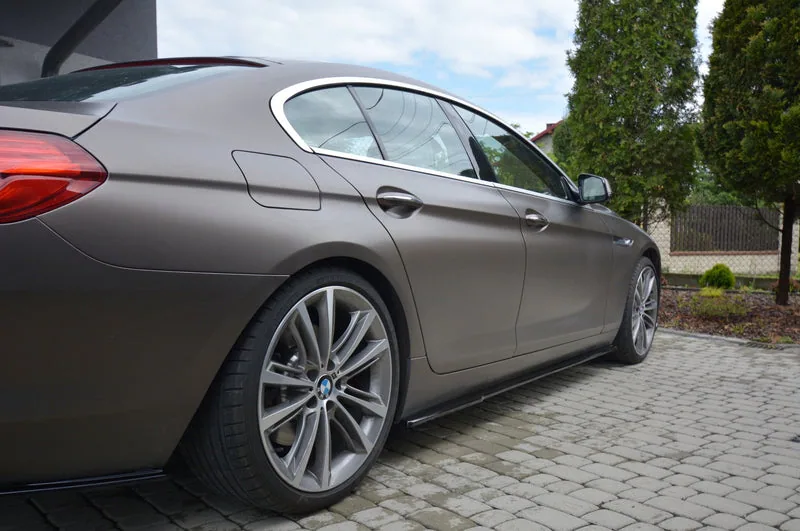 Side skirts — BMW 6 Gran Coupé (2011–2015)
