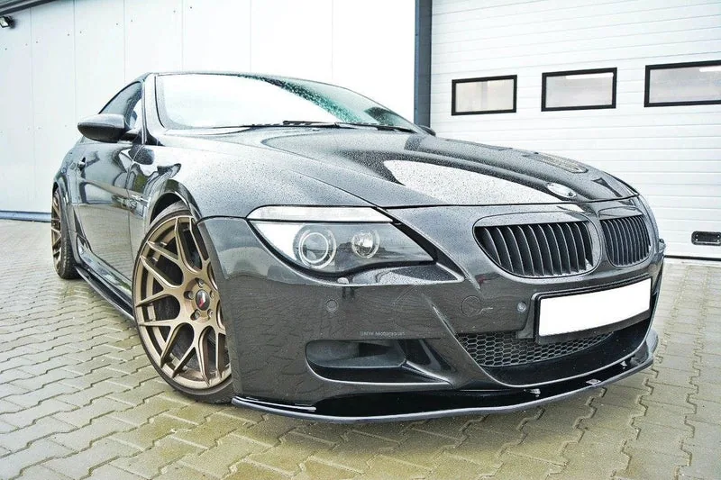 Передний сплиттер V.2 — BMW M6 E63 (2005–2010)