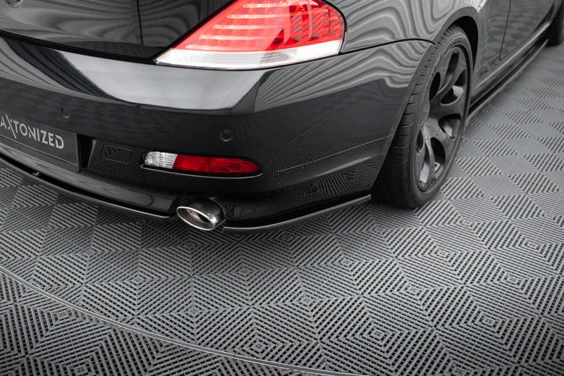 Задние боковые сплиттеры — BMW 6 Coupe E63 / Cabrio E64 (2003–2007)