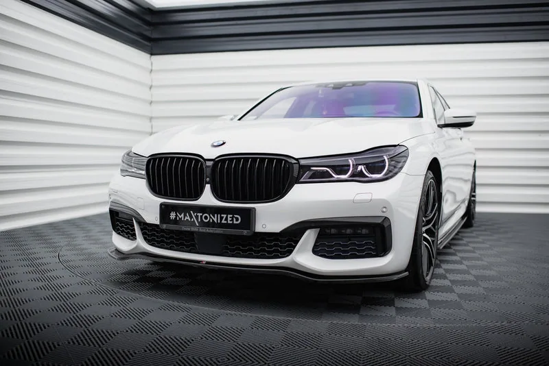 Передний сплиттер V.1 — BMW 7 M-Pack G11 /G12 (2015–2018)