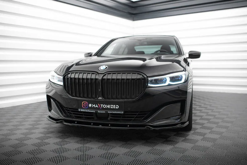Передний сплиттер V.1 — BMW 7 G11 / G12 Facelift (2019–2022)