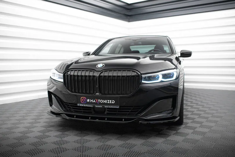 Передний сплиттер V.2 — BMW 7 G11 / G12 Facelift (2019–2022)
