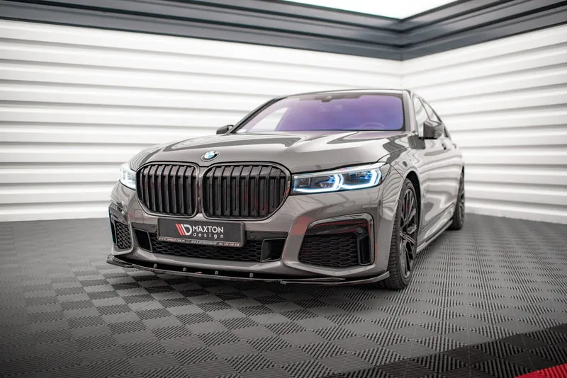 Передний сплиттер V.1 — BMW 7 M-Pack G11 / G12 Facelift (2019–2022)