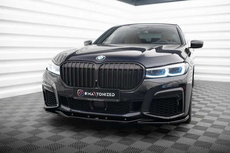 Передний сплиттер V.3 — BMW 7 M-Pack G11 / G12 Facelift (2019–2022)