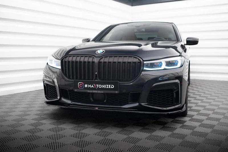 Передний сплиттер V.4 — BMW 7 M-Pack G11 / G12 Facelift (2019–2022)