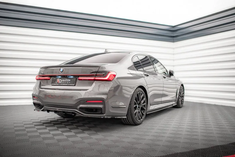 Rear splitter V.1 with vertical bars — BMW 7 M-Pack G11 / G12 Facelift (2019–2022)