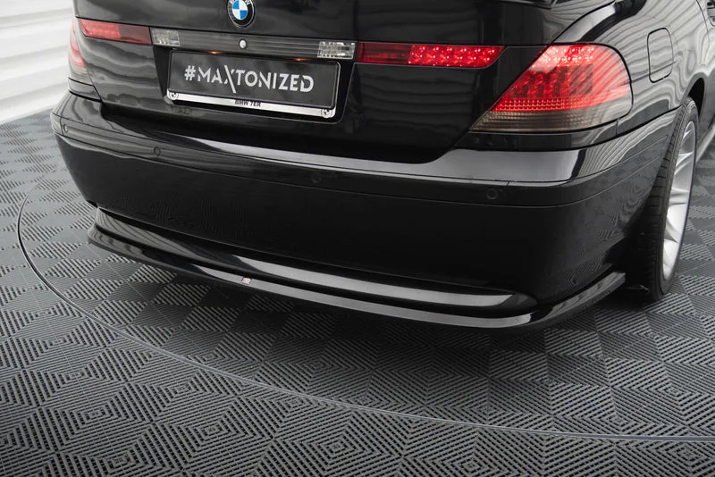 Задний сплиттер — BMW 7 E65 (2001–2005)