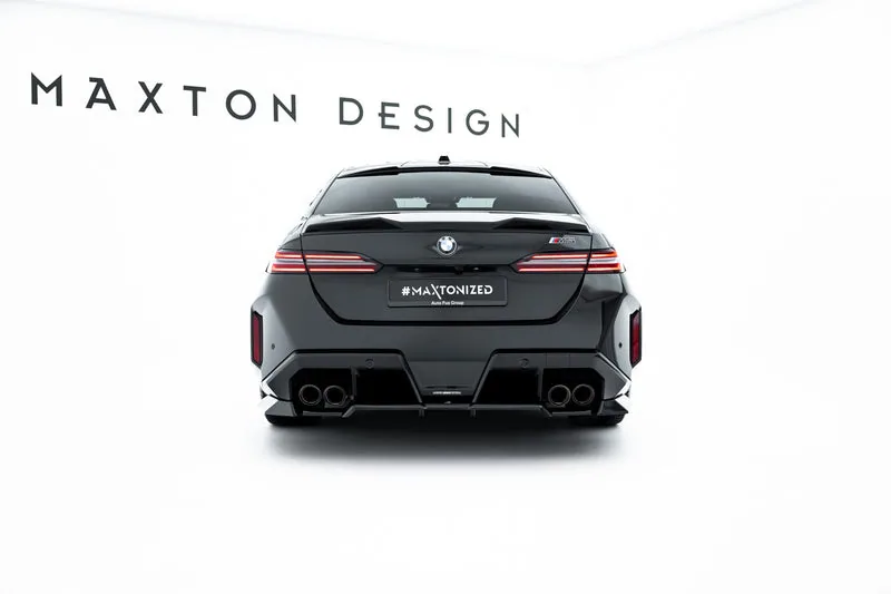Задний сплиттер с вертикальными рёбрами — BMW M5 Sedan / Touring G90 (2023–)
