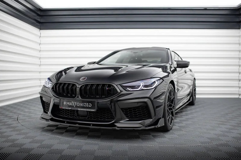 Front splitter V.1 + flaps — BMW M8 Gran Coupe F93 / Coupe F92 (2019–2022)