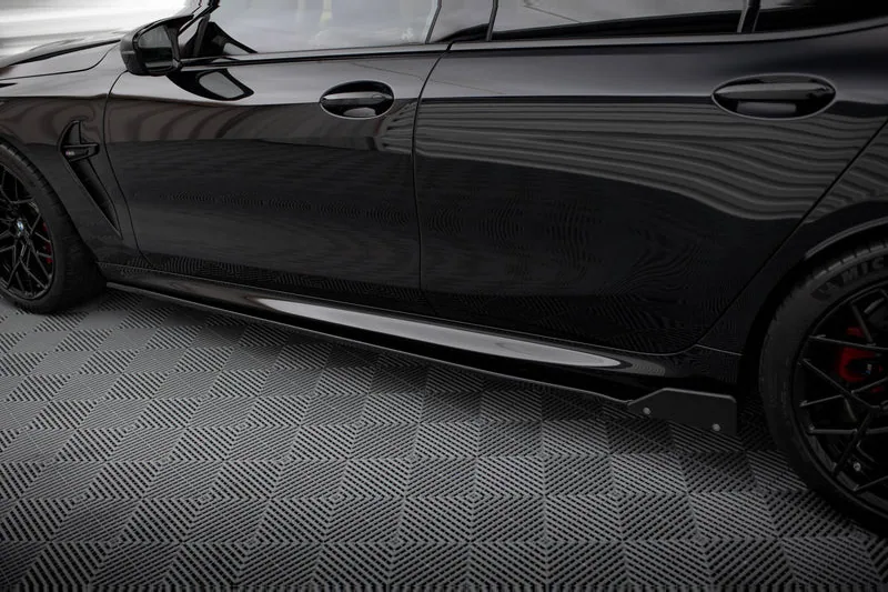 Side skirts V.1 + flaps — BMW M8 Gran Coupe F93 / 8 Gran Coupe M-Pack G16 (2019–)